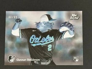 Gunnar Henderson 2023 Topps B&W Black & White RC Negative #ed 6/99 - Picture 1 of 11