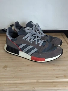 Adidas Mens Sz 11.5 2018 Boston Super R1 Cool Grey Shoe Sneaker - Picture 1 of 11