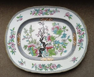 Very Large Early Minton Meat Plate - c.1830s - 'Indian Tree' - Great Example - Picture 1 of 7