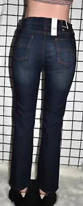 New York & Co. Soho Sz 12P Dark Wash Boot Cut Womens Jeans New - Picture 1 of 5