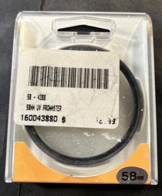 Promaster UV Screw In Filter 58 mm New - Image 1 of 3
