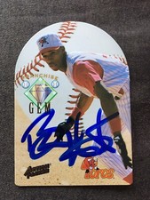 1995 Action Packed #70 Brian L. Hunter Franchise Gem Signed Autographed