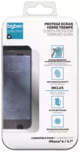 BigBen Protège-écran en verre trempé pour iPhone6/6S - Photo 1 sur 2