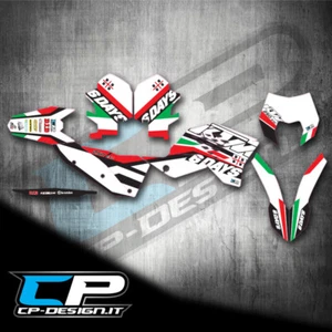 Kit Grafiche per - Ktm Sx Sxf 125 250 300 450 - 2007-2010 Six Days Sticker Decal - Picture 1 of 1