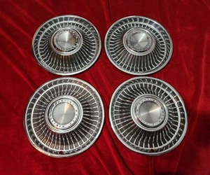 1963 Pontiac Catalina 14" Hubcaps 1964 Bonneville Wheel Covers 1965 Ventura - Picture 1 of 1