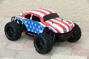 Custom Karosserie Buggy USA Flagge für Redcat Volcano 1/10 LKW Auto Muschel Abdeckung 1:10 - Bild 1 von 10