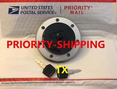 Fuel Gas Cap For Kawasaki Ninja ZX6R ZX600 D/F/G 95-99 ZX7R ZX750 K/M/P (91-03) - Image 1 of 4
