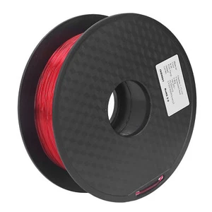 (Clear Red)Flexible TPU Filament Continuous Feed 1KG High Glossy Excellent - Picture 1 of 23
