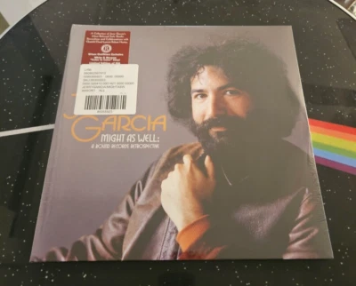 Jerry Garcia Might As Well  Maroon White Vinyl 2 LP Record Sealed Grateful Dead - Image 1 of 2