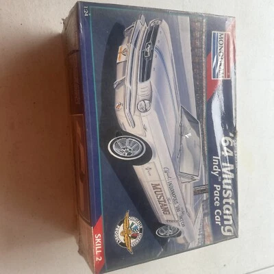 Monogram '64 1964 Ford Mustang Indy Pace Car Vtg 1995 1/24 Model Kit NEW SEALED - Image 1 of 4