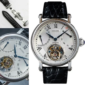 Sugess Seakors Genuine Tourbillon Seagull ST8004 Mechanical Mens Watch SE8004SK - Picture 1 of 7