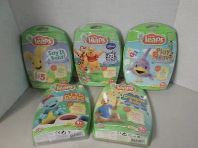 Leap Frog Baby Little Leaps  Interactive Learning  5  Discs Ages 9+ Months NEW - Image 1 of 3