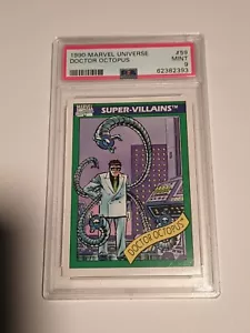 Doctor Octopus 1990 Marvel Universe Super Villains #59 PSA 9 como nuevo - Imagen 1 de 9
