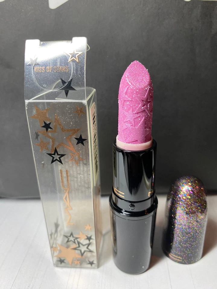 Mac Lipstick Kiss of Stars LT Blue-pink Starring You out Authentic