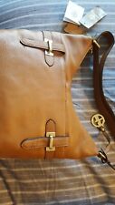 Giani Bernini Pebble Brown Hobo Purse Leather Fawn Handbag D19