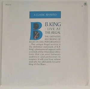 B.B. KING LP LIVE AT THE REGAL ABC EVERY DAY I HAVE THE BLUES SHRINK WRAP 1965 - Foto 1 di 2