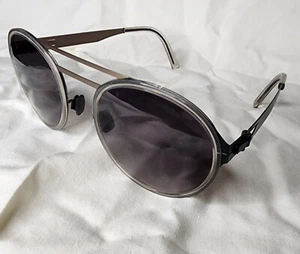Ovvo 3822 Sunglasses Handmade Titanium Black/Bronze Translucent 50/23/140 - Picture 1 of 6