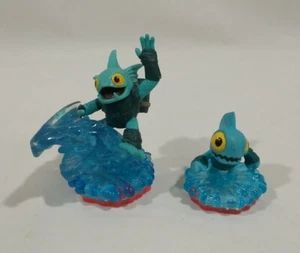 Juego de 2 piezas Gill Runt Mini Ola de Marea Bill Gruñido bebé peces chicos Skylanders Trap Team - Imagen 1 de 12