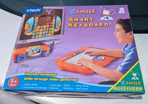 Vtech V Smile Smart Keyboard Learning System 2007 Video Games - BRAND NEW ! - Picture 1 of 2