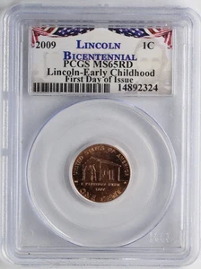 2009 Early Childhood Lincoln Cent PCGS MS65 RD FDOI - Picture 1 of 4