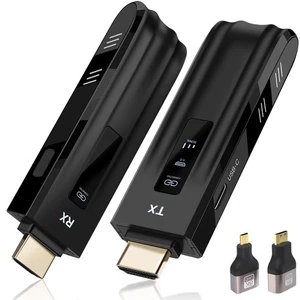 Wireless HDMI Transmitter und Receiver, 2025 Upgraded LED Display, 4K Decode &... - Bild 1 von 6