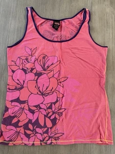 Lucky Brand Damen Tank Gr. S Baumwolle rosa geblümt - Bild 1 von 3