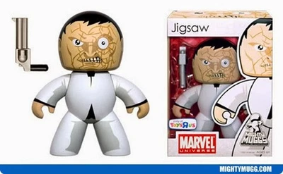 💥 Figura de rompecabezas Mighty Muggs Marvel - Juguete de vinilo coleccionable Hasbro 🧩 Foto 1 de 2