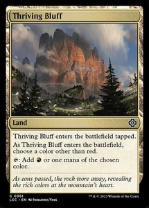 Thriving Bluff Commander: The Lost Caverns of Ixalan NM MTG Non-Foil - Picture 1 of 1