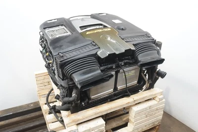 4.0l Twin Turbo V8 Engine Motor Dropout M177 Mercedes S63 18-20 *Only 28K Miles Foto 1 de 4