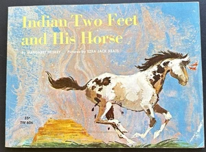 “Indian Two Feet and His Horse” By Margaret Friskey Vintage Paperback 1964 Book - Picture 1 of 9