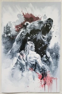 BEAR BONES #1 BRANFLAKES VIRGIN VARIANT Source Point Press 2020 Ltd to 50 NM/MT - Bild 1 von 1