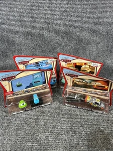 Disney Cars Movie Moments 2 Pack Lote de 4 MIKE THE KING BOB RUST EZE - Imagen 1 de 5
