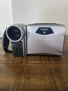 Vintage Sharp Viewcam VL-A111 8mm Camcorder Video Camera 16X Power Zoom Untested - Picture 1 of 7