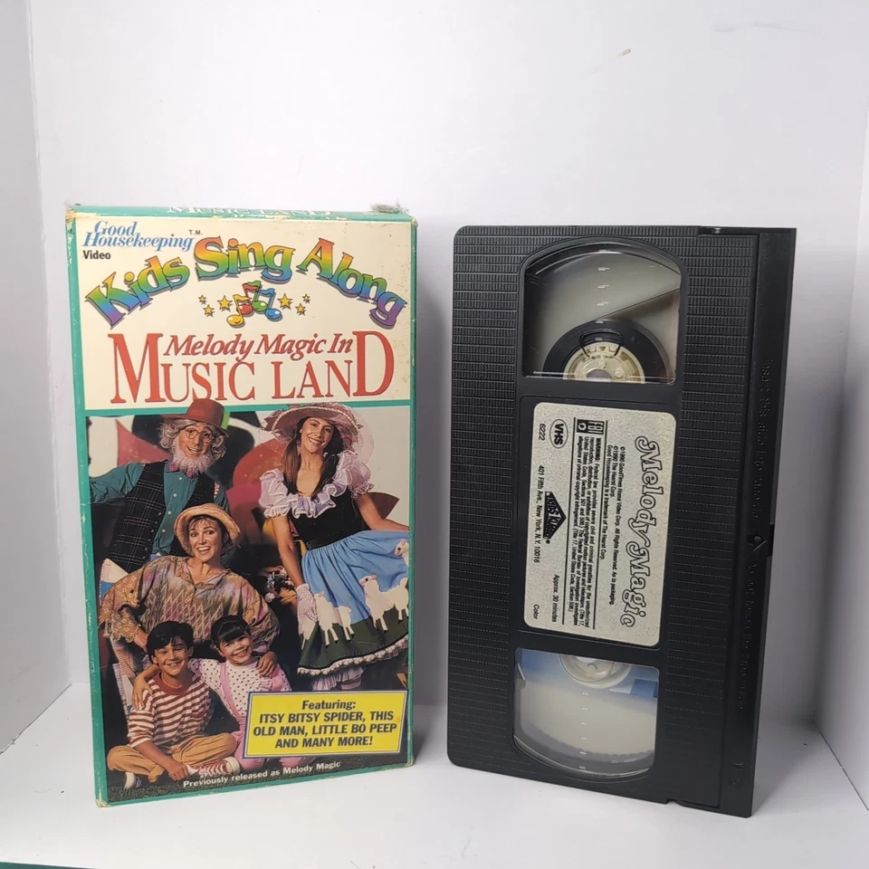 Kids Sing Along Melody Magic VHS 1990 Good Housekeeing Video GoodTimes Release - Image 1 of 1