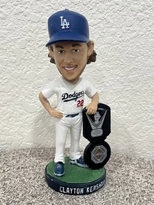 Clayton Kershaw Cy Young MVP Dodgers Bobblehead - Picture 1 of 5