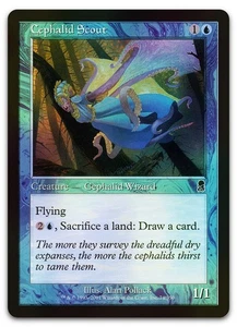 Cephalid Scout #74 (Foil) (LP) Odyssey ODY Magic MTG - Picture 1 of 2