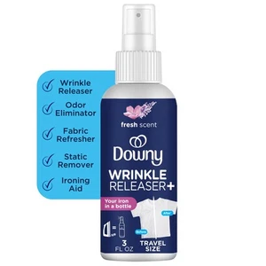 Downy Wrinkle Releaser and Refresher Fabric Spray Fresh Scent 3 fl oz - Picture 1 of 5