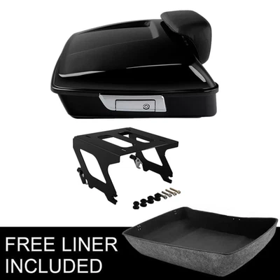 Respaldo de maletero picado montaje individual apto para Harley Sport Glide FLSB 2018-2025 2024 Foto 1 de 4