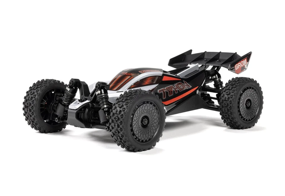 ARRMA ARA2306T1 TYPHON GROM 223S BLX Brushless 4X4 Small Scale Buggy RTR SLVR HH