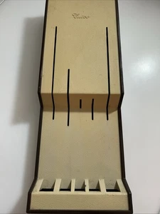 Cutco 1743 Knife Holder Wall Rack Drawer 5 Slot Tray Cutlery Knives za6 - Picture 1 of 4