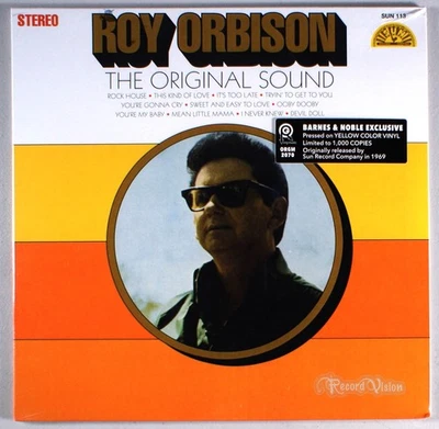 Roy Orbison - The Original Sound (1969 / 2016) [SEALED] YELLOW Colored Vinyl LP - Image 1 of 2