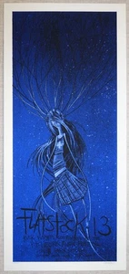 2007 Pitchfork & Flatstock 13 Chicago Silkscreen Poster s/n by Daniel Danger - Picture 1 of 1