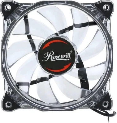 Rosewill Cullinan 120mm  Case Cooling Fan White LED RFA-80WL Long Life-fast Ship - Image 1 of 4