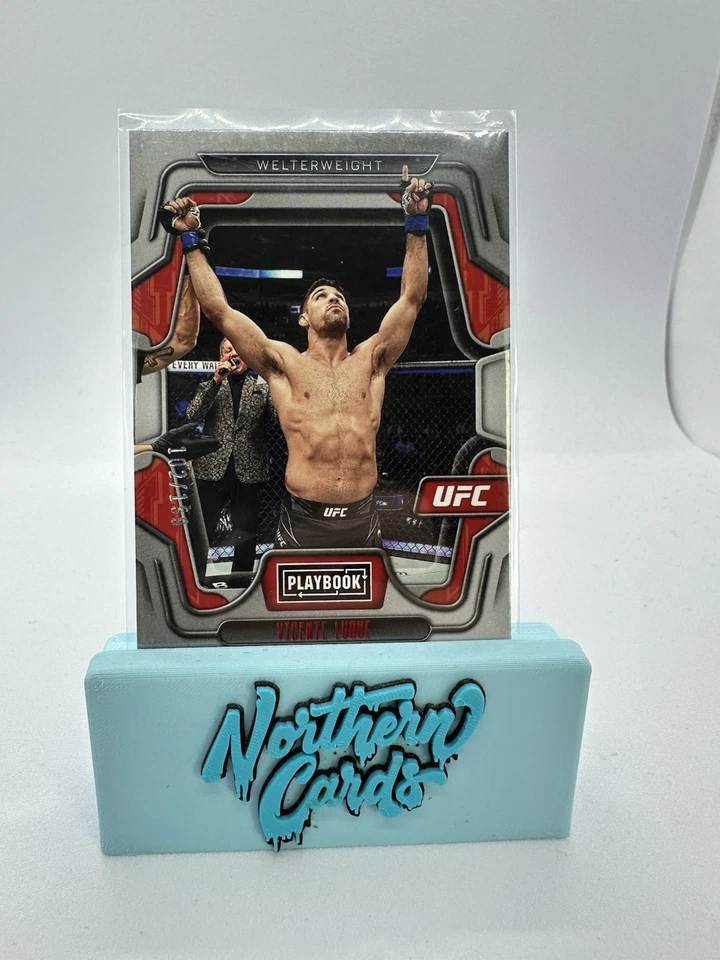 2023 UFC Panini Chronicles Playbook UFC Vicente Luque Red /199 SP - Image 1 of 1
