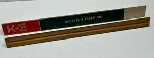 K&E Co. 12” Architects’ Triangular Scale USA All Plastic Open Divided 56 3778 - Bild 1 von 7