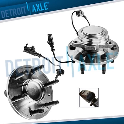 2WD Front Wheel Bearing and Hubs for Avalanche Silverado Sierra 1500 Tahoe Yukon - Image 1 of 4