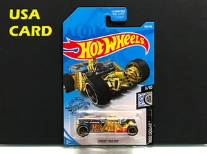 Hot Wheels Super Treasure Hunt 2019 tarjeta de EE. UU. STH Street Creeper - Imagen 1 de 7