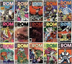 15 Rom #1,42,43,45,50,51,52,54,55,56,57,58,68,70 & Annual 2  1979,1983,1984,1985 - Picture 1 of 22