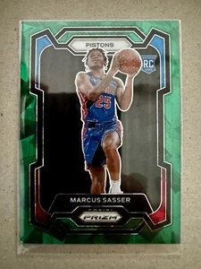 Panini Prizm 2024 Marcus Sasser RC Green Ice #174 - Bild 1 von 2