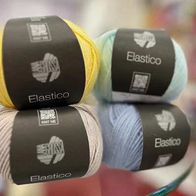 Lana Grossa ELASTICO,Baumwolle/Polyester , 50g ca. 160m - Bild 1 von 3